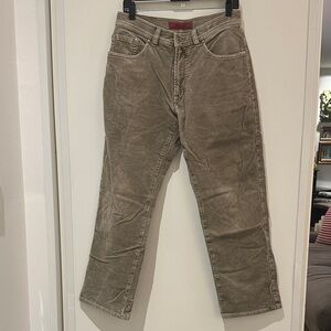 Pierre Cardin Men's Corduroy Pants in Tan